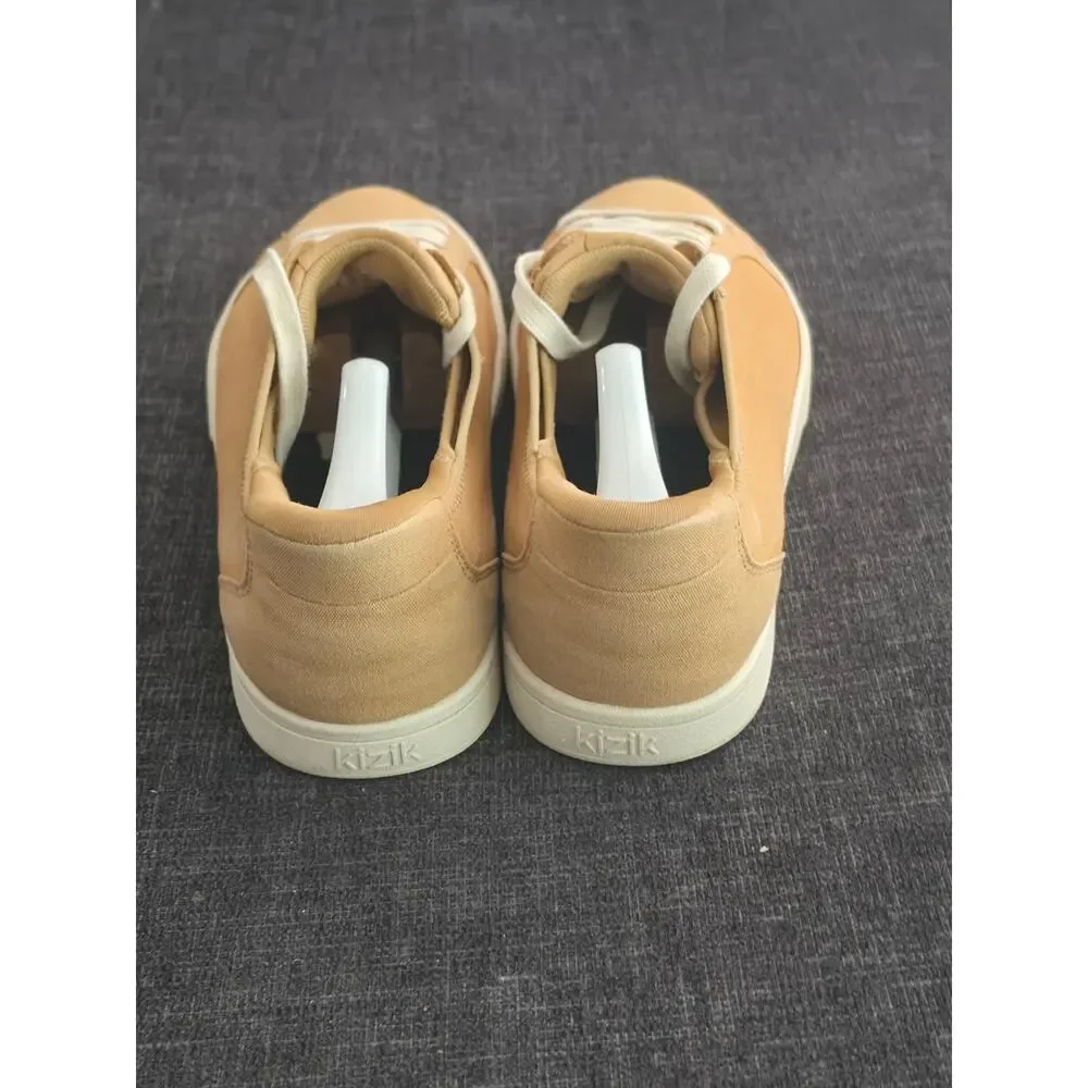 Kizik Irvine Hands Free Canvas Sneakers Maple Sugar Men 10